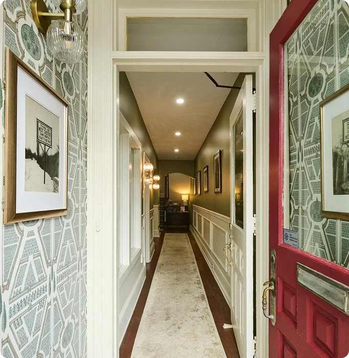 The entryway to Wetzel Gagliardi Fetter & Lavin law office